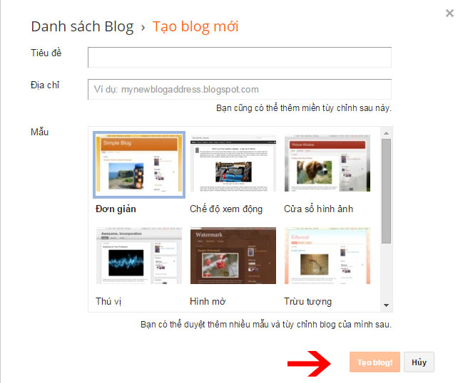 Để tạo một blogspot (blogger) mới rất đơn giản, nhưng trước khi tạo chúng ta cần chú ý và tối ưu công việc này. Bởi lẽ nếu bạn biết cách lựa chọn một tên miền tốt bạn sẽ có lợi thế hơn rất nhiều khi SEO sau này. Bài viết này sẽ giúp bạn vừa tạo được blogspot mới và vừa biết cách lựa cái nào tốt nhất cho SEO.