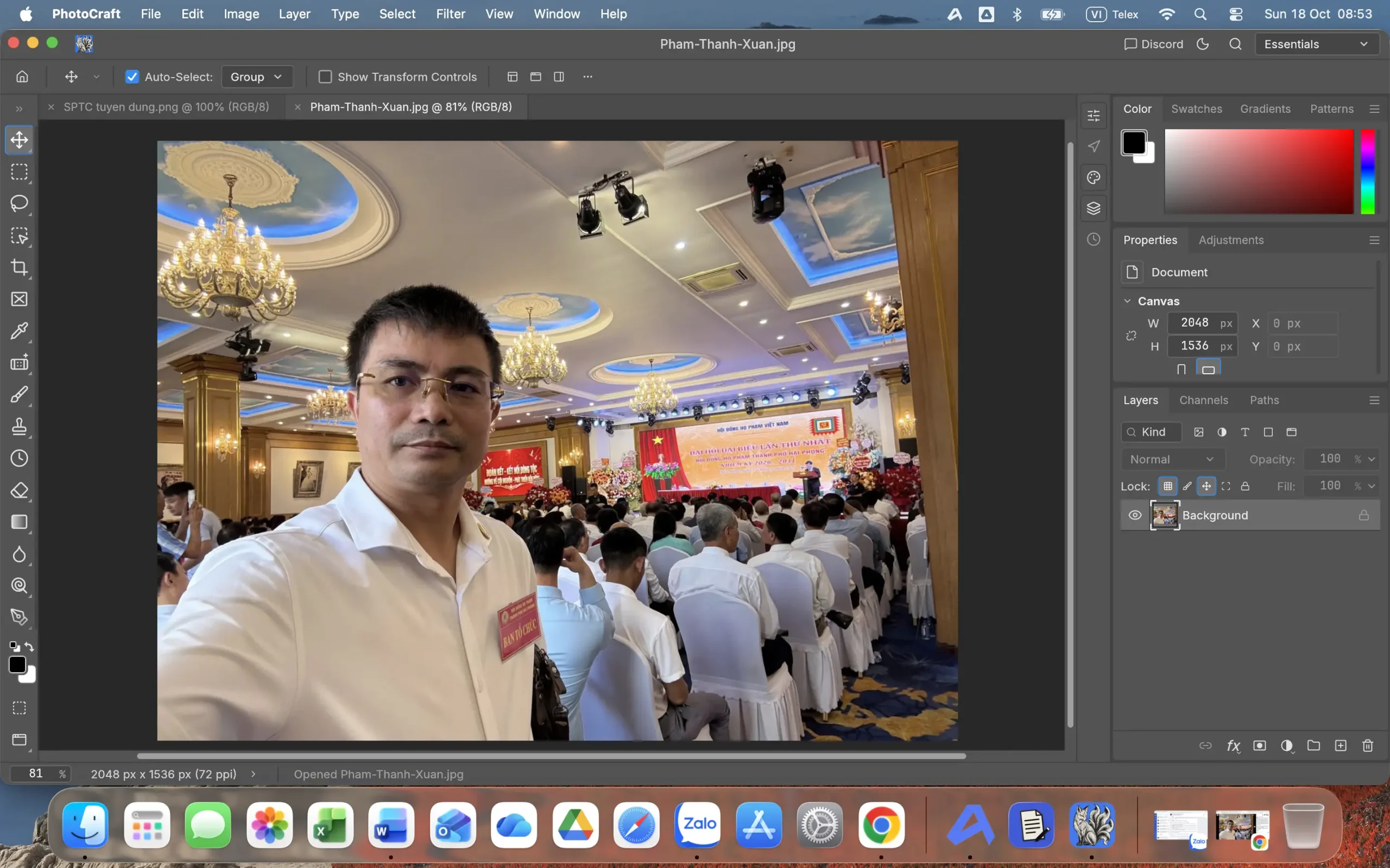 Trải nghiệm PhotoCraft chỉnh sửa ảnh trên MacBook M1